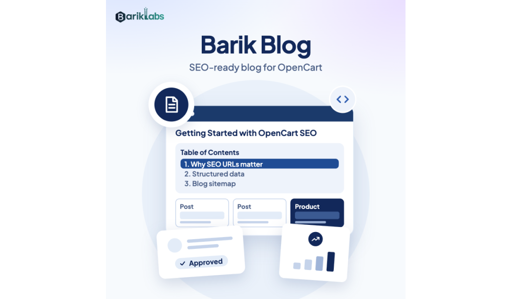 Barik Blog - Professional Blog & Content Management for OpenCart
