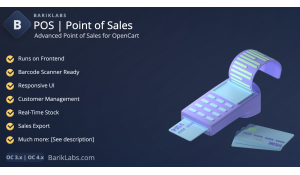 Bariklabs BPOS - Advanced Point Of  Sales (POS) for OpenCart