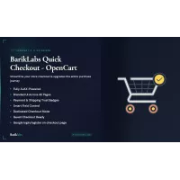 Bariklabs Quick Checkout OpenCart