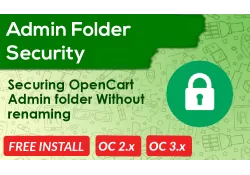 Bariklabs Admin Folder Security OpenCart