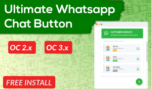 Bariklabs Whatsapp Chat Button OpenCart