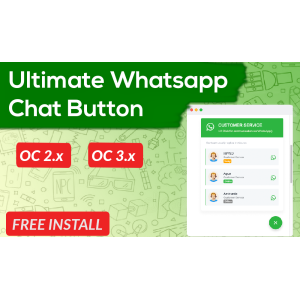 Bariklabs Whatsapp Chat Button OpenCart