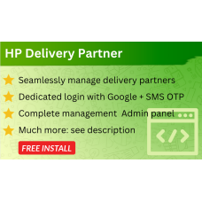 Delivery Partner Management for OpenCart