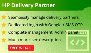 Bariklabs Delivery Partner Management for OpenCart