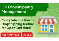 Bariklabs Dropshipper Registration and Management OpenCart