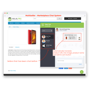 Bariklabs Marketplace Chat System for Knowband Marketplace OpenCart