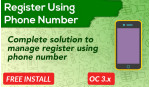 Bariklabs Phone Based Registration with SMS OTP OpenCart
