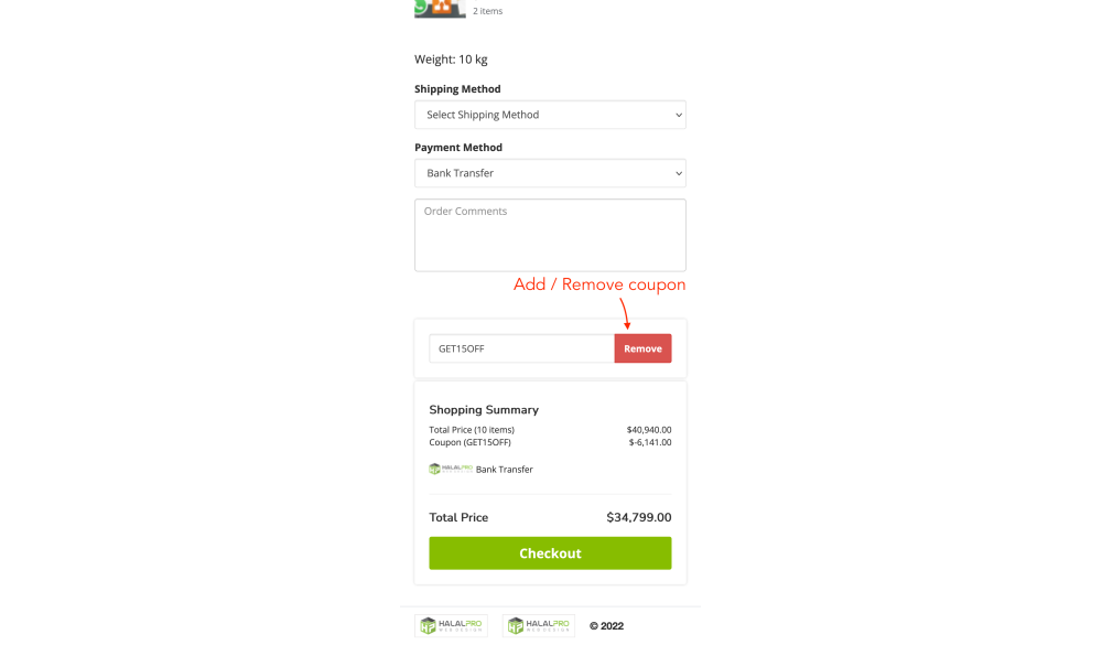 Bariklabs Quick Checkout with Social Login Register OpenCart screenshot 9