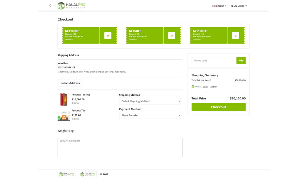 Bariklabs Quick Checkout with Social Login Register OpenCart screenshot 6