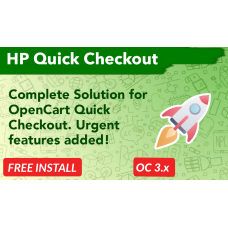 Quick Checkout with Social Login Register OpenCart