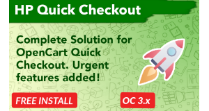 Bariklabs Quick Checkout with Social Login Register OpenCart