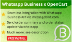 Bariklabs Whatsapp Order Notification via Messagebird.com for OpenCart