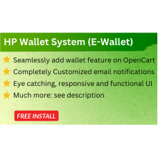 Smart E-Wallet System Opencart