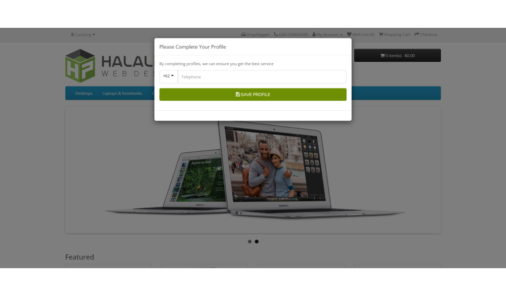 Bariklabs Social Login Register PRO OpenCart screenshot 10