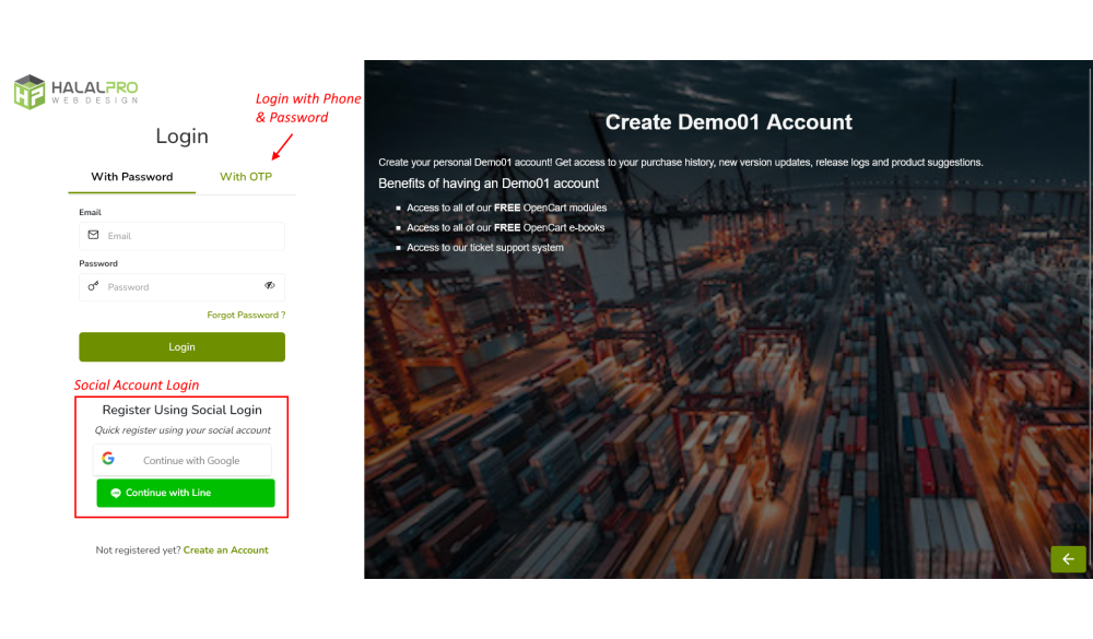 Bariklabs Social Login Register PRO OpenCart screenshot 7