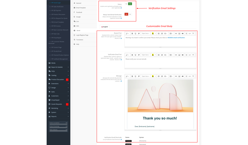 Bariklabs Social Login Register PRO OpenCart screenshot 16
