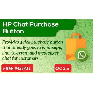 Bariklabs Whatsapp Chat Purchase Button OpenCart