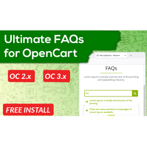 Bariklabs Frequently Asked Questions (FAQs) OpenCart