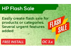 Bariklabs Flash Sale Products Opencart