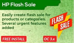 Bariklabs Flash Sale Products Opencart