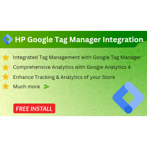 Bariklabs Google Tag Manager Integration with Google Analytic for OpenCart