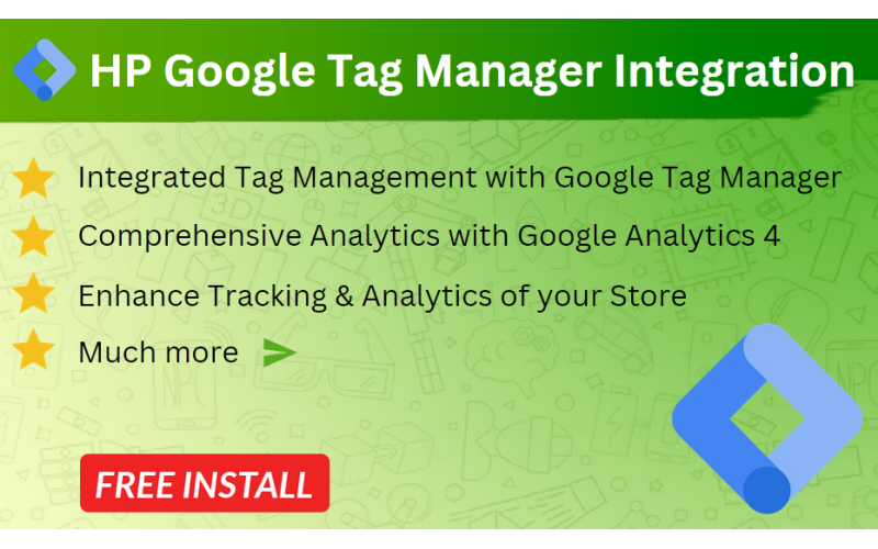 Google Tag Manager Integration with Google Analytic for OpenCart