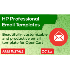 Barik PRO Email Template for OpenCart 