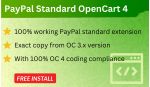 Bariklabs PayPal Standard for OpenCart 4
