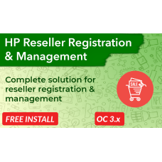 Reseller Registration & Management OpenCart