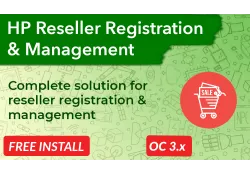 Bariklabs Reseller Registration & Management OpenCart