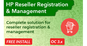 Bariklabs Reseller Registration & Management OpenCart