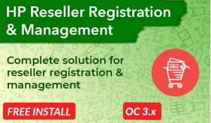 Bariklabs Reseller Registration & Management OpenCart