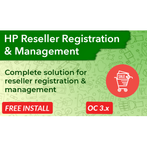 Bariklabs Reseller Registration & Management OpenCart