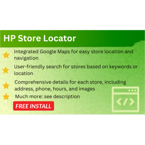 Bariklabs Store Locator OpenCart [with google interactive map]
