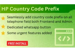 Bariklabs Country Code WIth Country Flag Selector OpenCart
