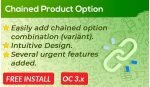 Bariklabs Chained Product Options PRO OpenCart