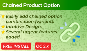 Bariklabs Chained Product Options PRO OpenCart