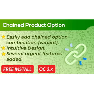 Bariklabs Chained Product Options PRO OpenCart