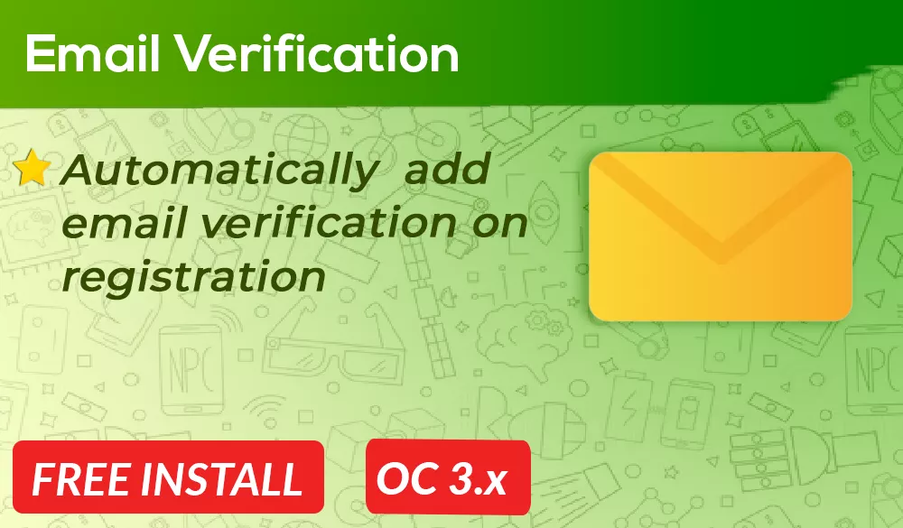 Bariklabs Email Verification OpenCart