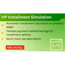 Barik Bank Installment Simulation OpenCart