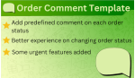 Bariklabs Order Comment Template OpenCart