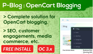 Bariklabs F Blog - Advanced OpenCart Blog
