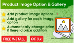 Bariklabs Product Image Color Option & Gallery OpenCart