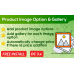 Product Image Color Option & Gallery OpenCart