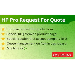 Bariklabs Pro Request for Quote OpenCart