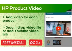 Bariklabs Youtube Product Video OpenCart
