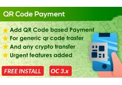 Bariklabs QR Payment and Crypto Transfer OpenCart