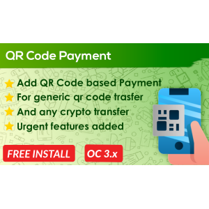Bariklabs QR Payment and Crypto Transfer OpenCart
