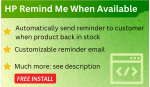 Bariklabs Remind/Notify when product available OpenCart