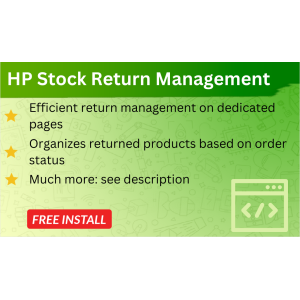 Bariklabs Stock Return Management OpenCart